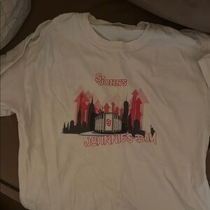 St. John Kids White Graphic T-Shirt